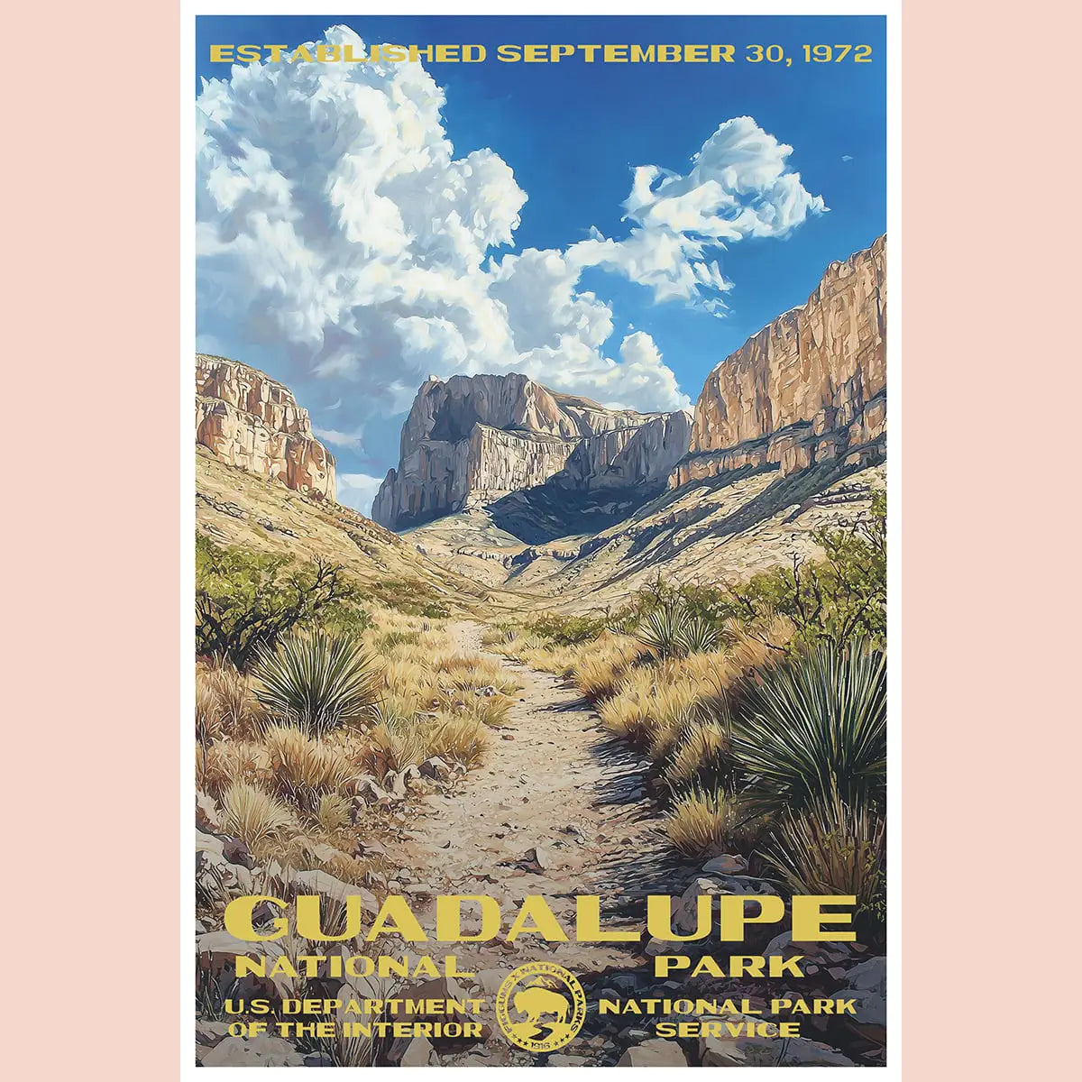 Guadalupe National Park Print