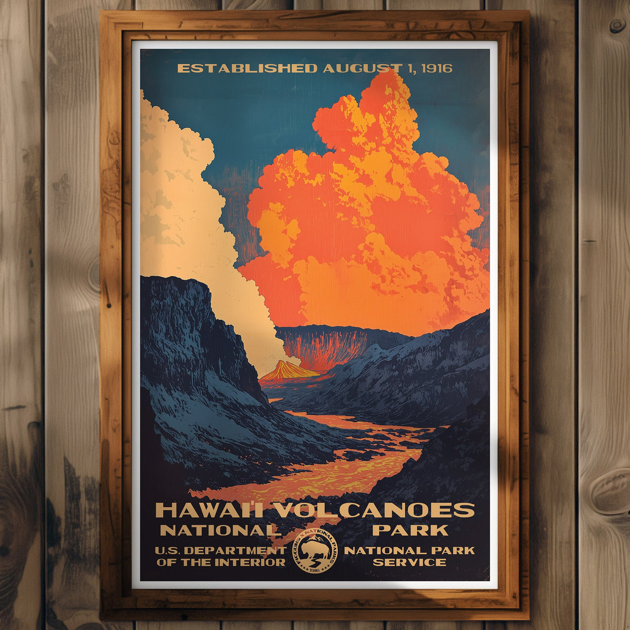 Hawaii Volcanoes National Park Print