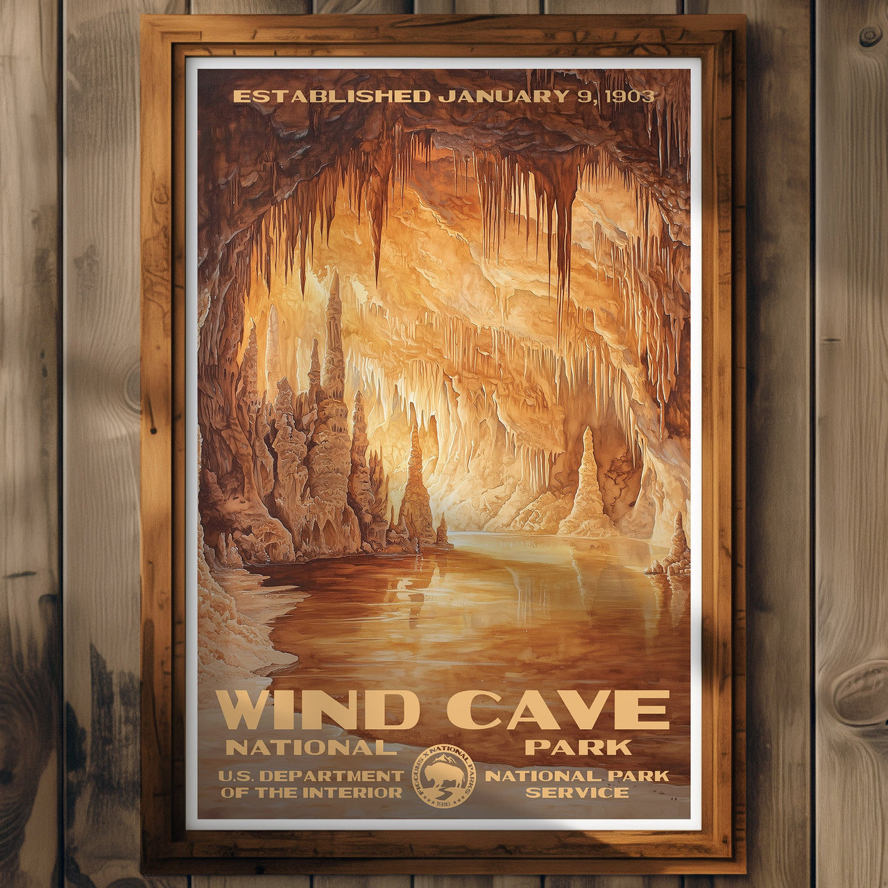 Wind Cave National Park Print