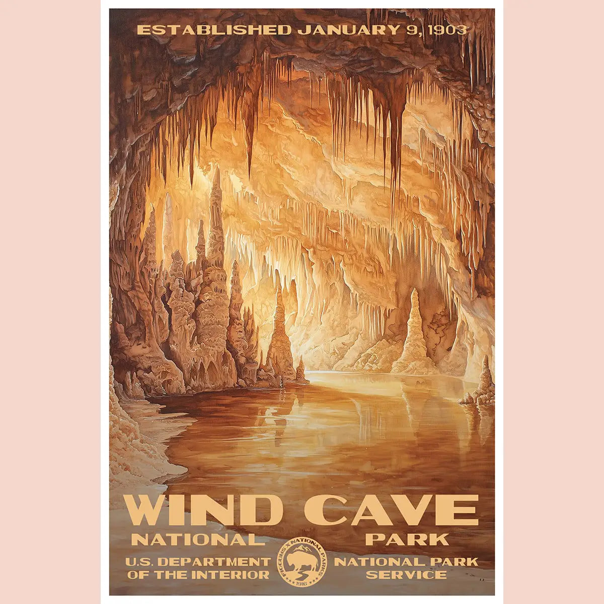 Wind Cave National Park Print