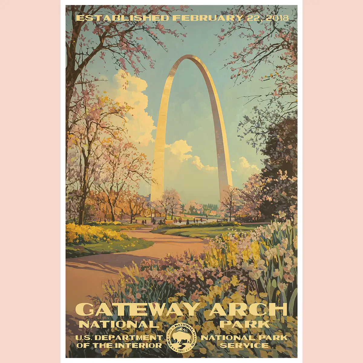 Gateway Arch National Park Print