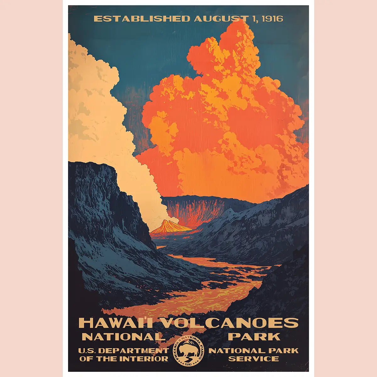 Hawaii Volcanoes National Park Print