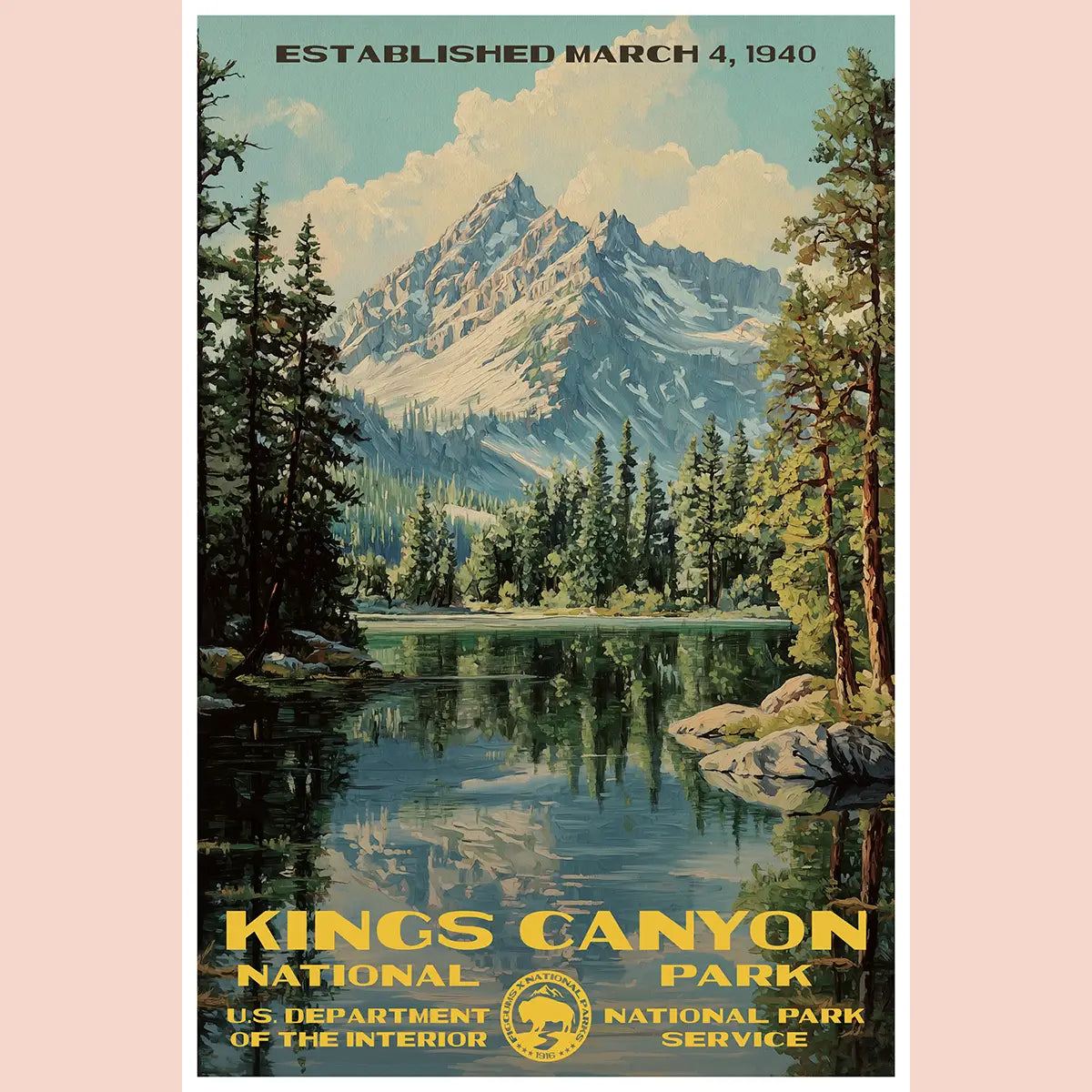 Kings Canyon National Park Print