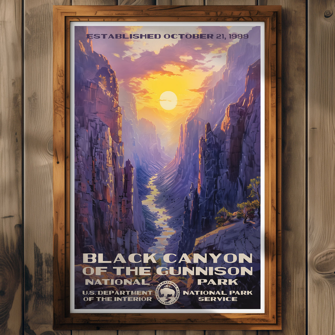 Black Canyon of the Gunnison National Park Print