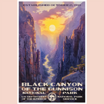 Black Canyon of the Gunnison National Park Print