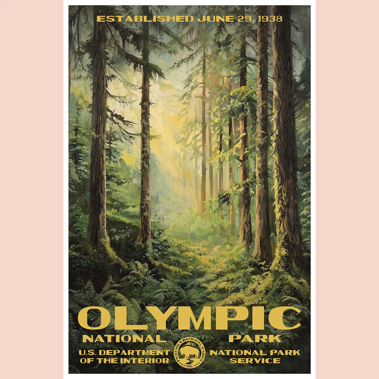 Olympic National Park Print