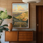 Theodore Roosevelt National Park Poster